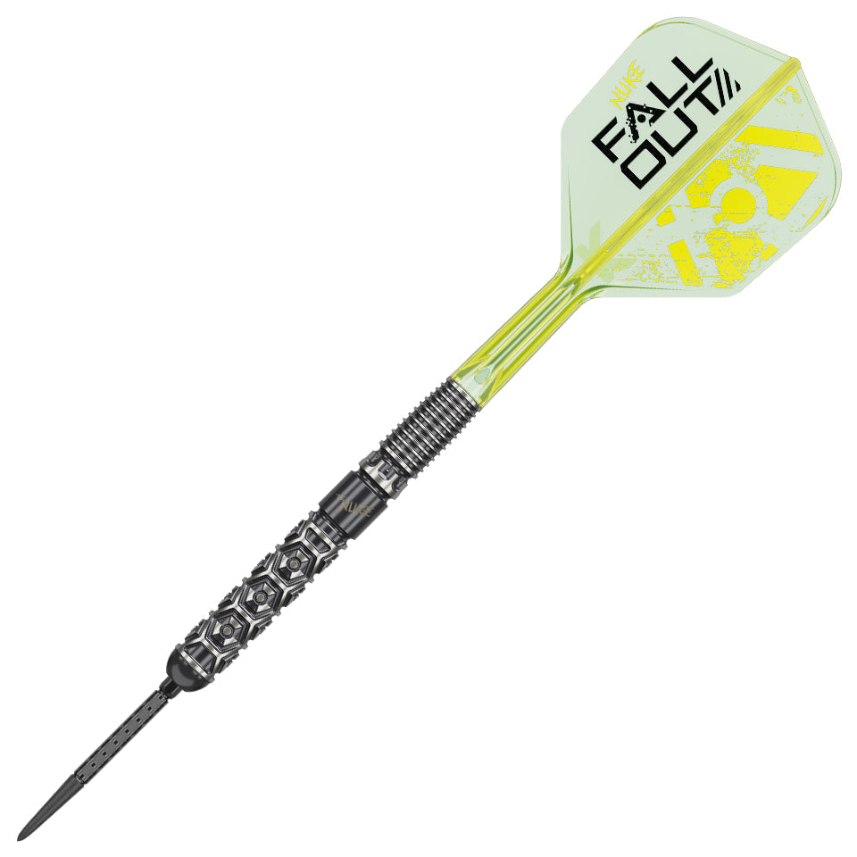 Target Luke Littler Nuke Fallout Swiss Point Steel Tip Darts - 22gm