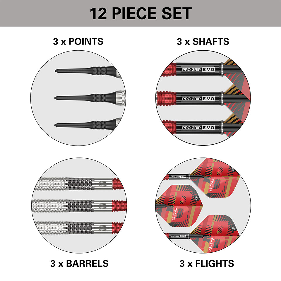 Target Stephen Bunting Gen 5 Soft Tip Darts - 18gm