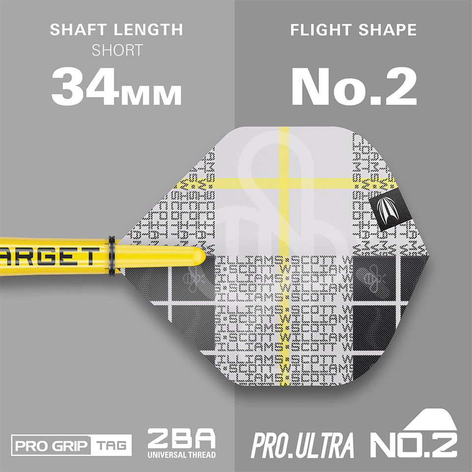 Target Scott Williams G2 Soft Tip Darts - 18gm