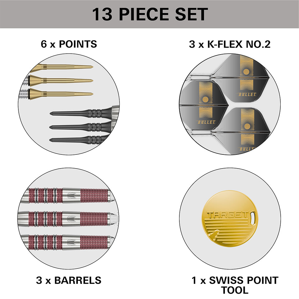 Target Stephen Bunting 95k Soft Tip Darts - 19gm