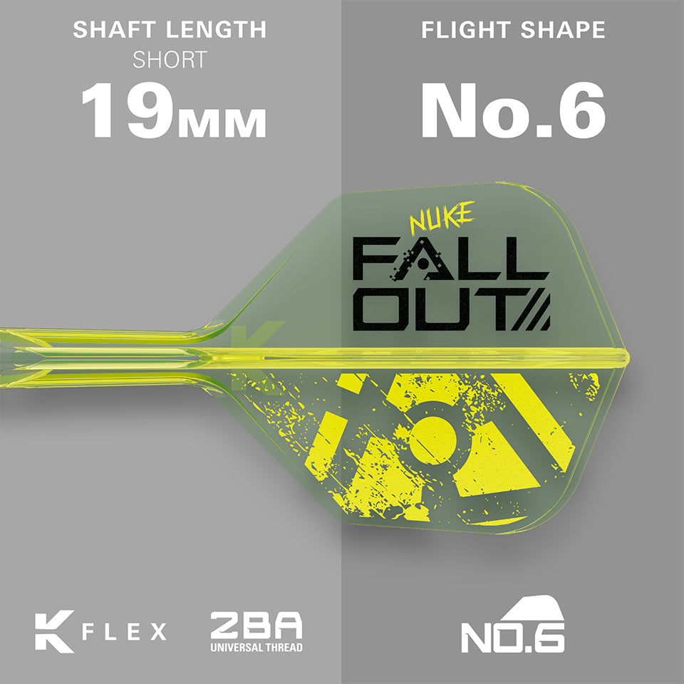 Target Luke Littler Nuke Fallout Soft Tip Darts - 19gm