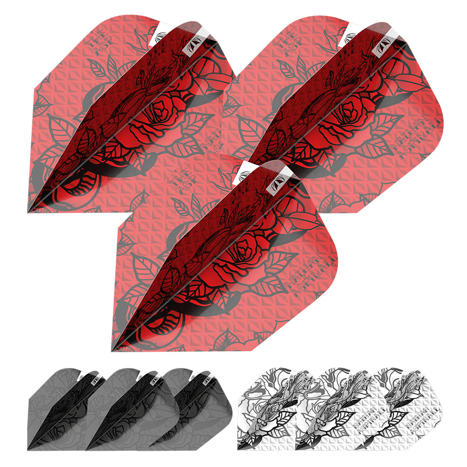 Target Nathan Aspinall Ink Dart Flights - Ten-X (3 Sets)