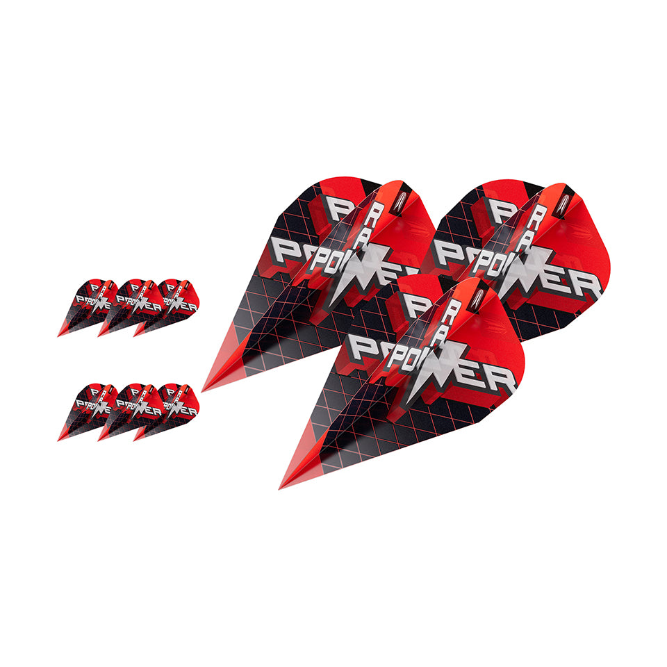 Target Phil Taylor Raw Power G11 Pro Ultra Dart Flights - Vapor (3 Sets)