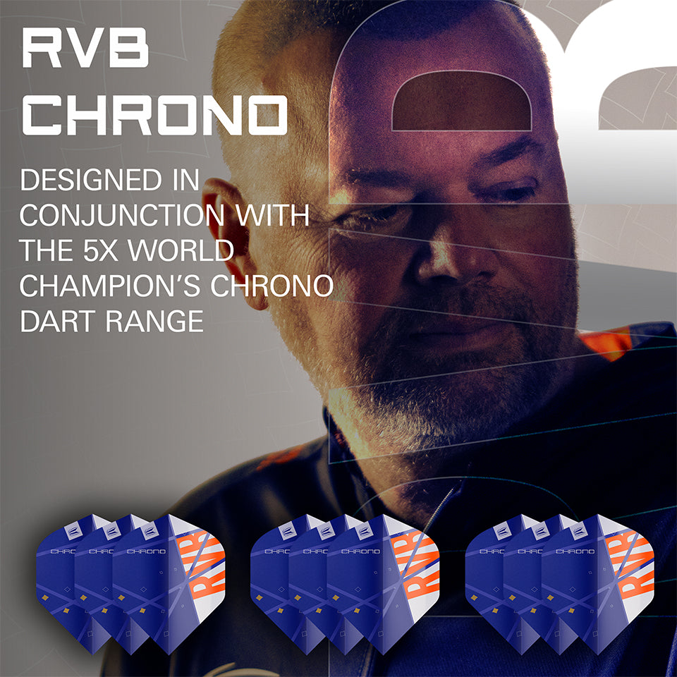 Target Raymond Van Barneveld Chrono Pro Ultra Dart Flights - No2 (3 Sets)