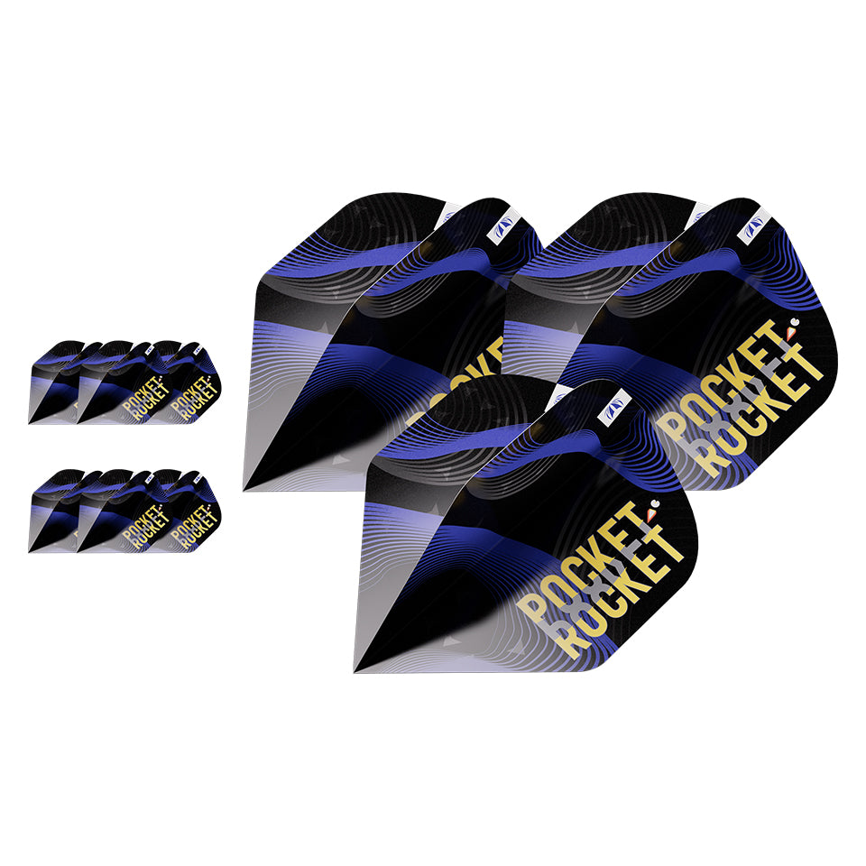 Target Justin Hood ID Pro Ultra Dart Flights - No2 (3 Sets)