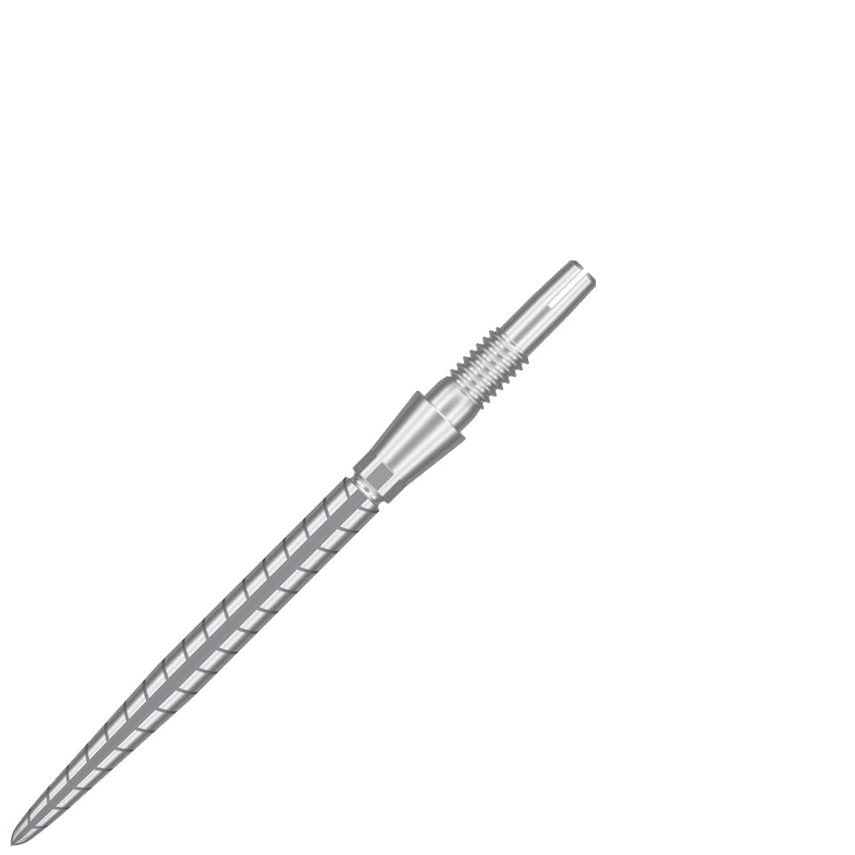 Target Swiss Storm Quartz Steel Points - Silver 26mm