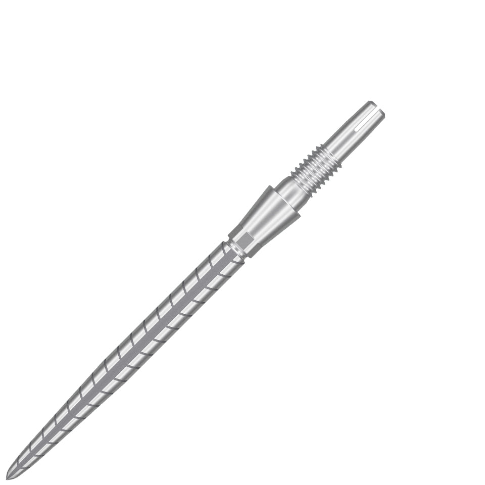 Target Swiss Storm Quartz Steel Points - Silver 30mm