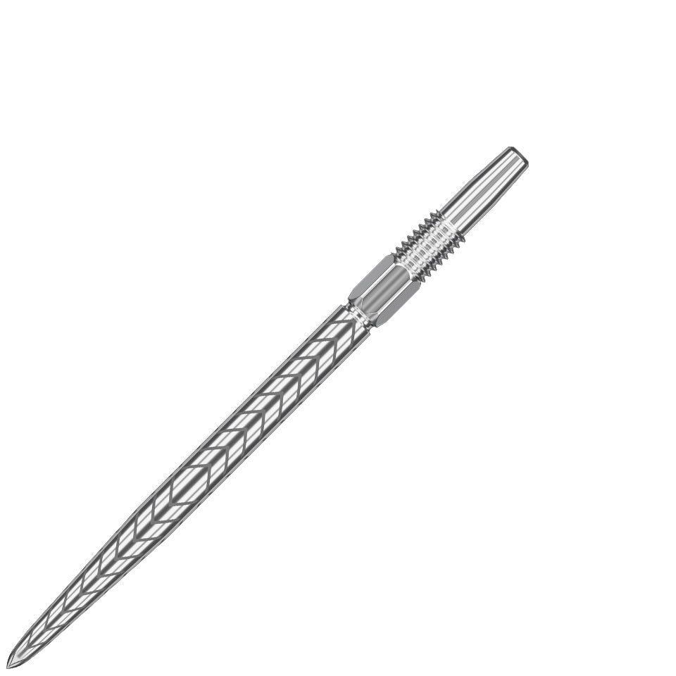 Target Swiss RVE Steel Points - Silver 30mm