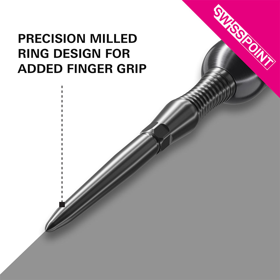 Target Signature Swiss RST Steel Points - Black 30mm