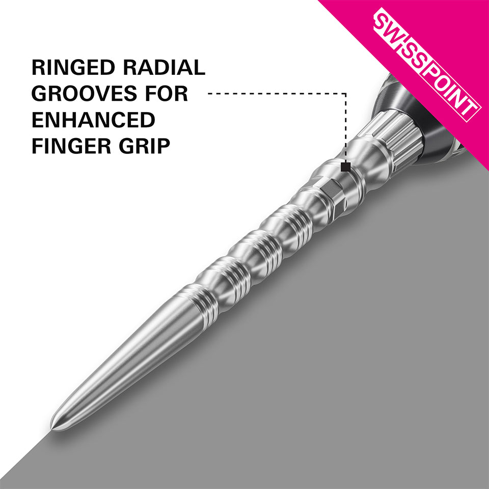 Target Signature Swiss TRB Steel Points - Silver 42mm