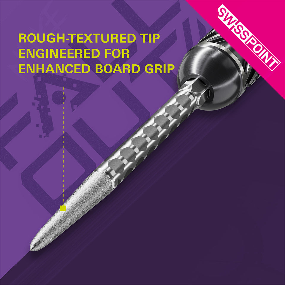 Target Swiss FLT Steel Points - Silver 30mm