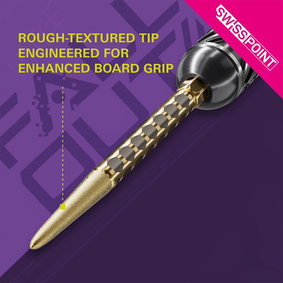 Target Swiss FLT Steel Points - Gold 30mm
