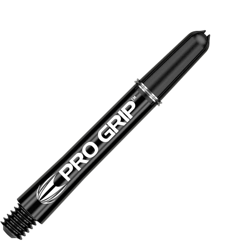 Target Pro Grip Nylon Dart Shafts - Inbetween Black (3 Sets)