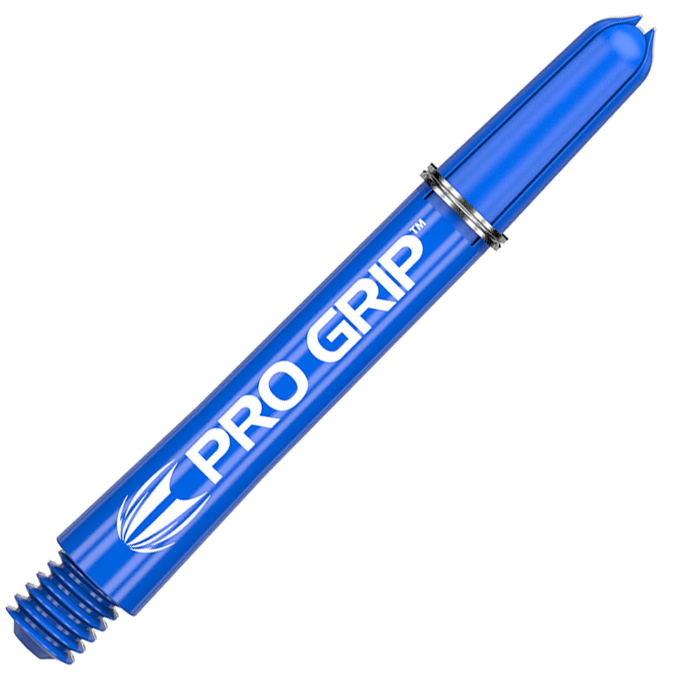 Target Pro Grip Nylon Dart Shafts - Medium Blue (3 Sets)