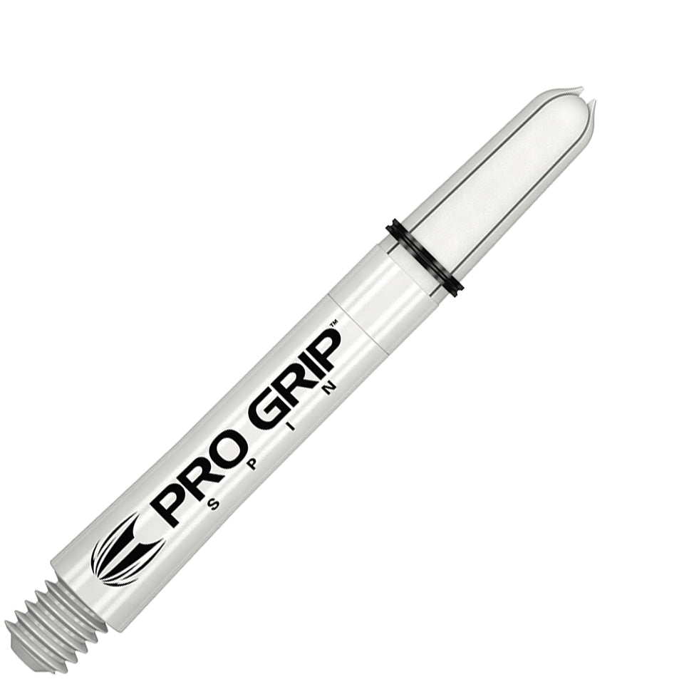 Target Pro Grip Nylon Spinning Dart Shafts - Inbetween White (3 Sets)