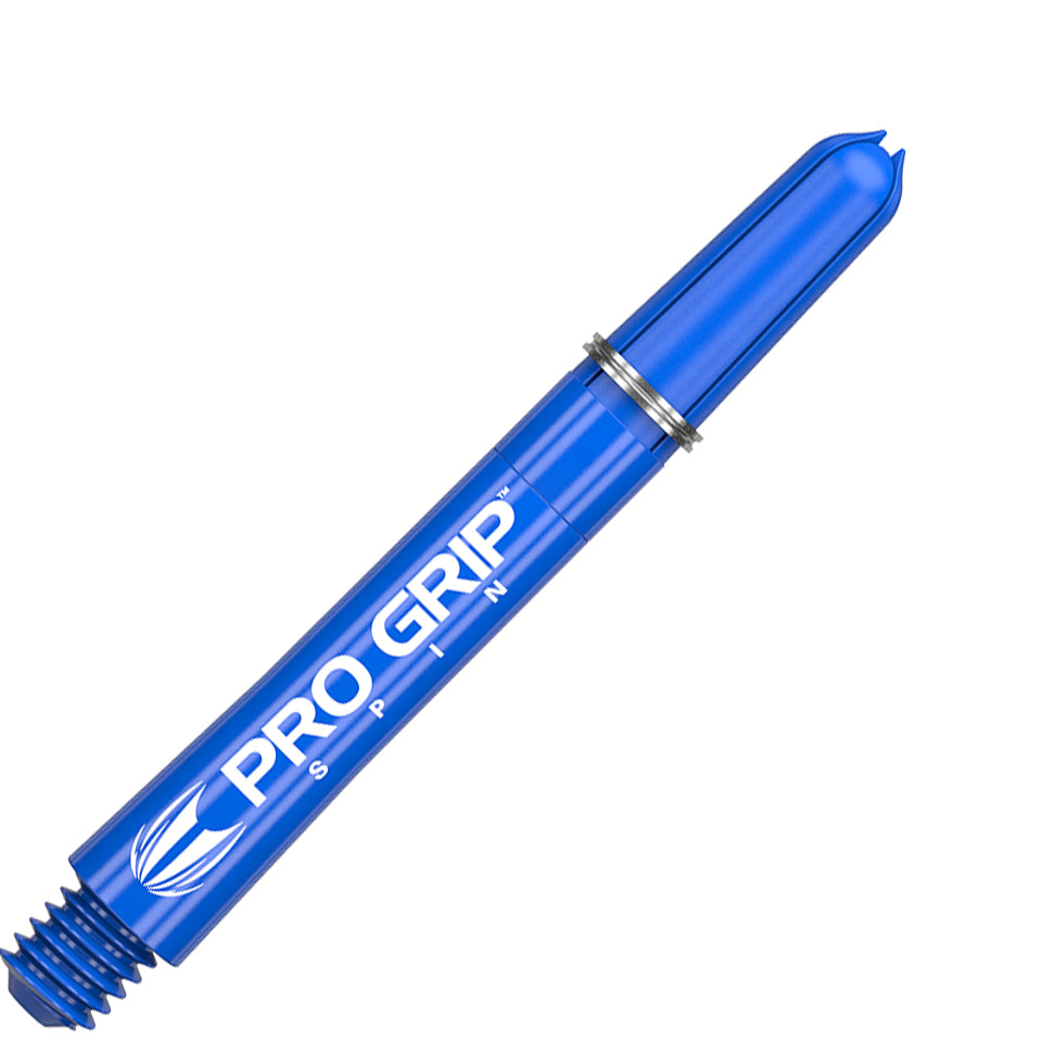 Target Pro Grip Nylon Spinning Dart Shafts - Inbetween Blue (3 Sets)