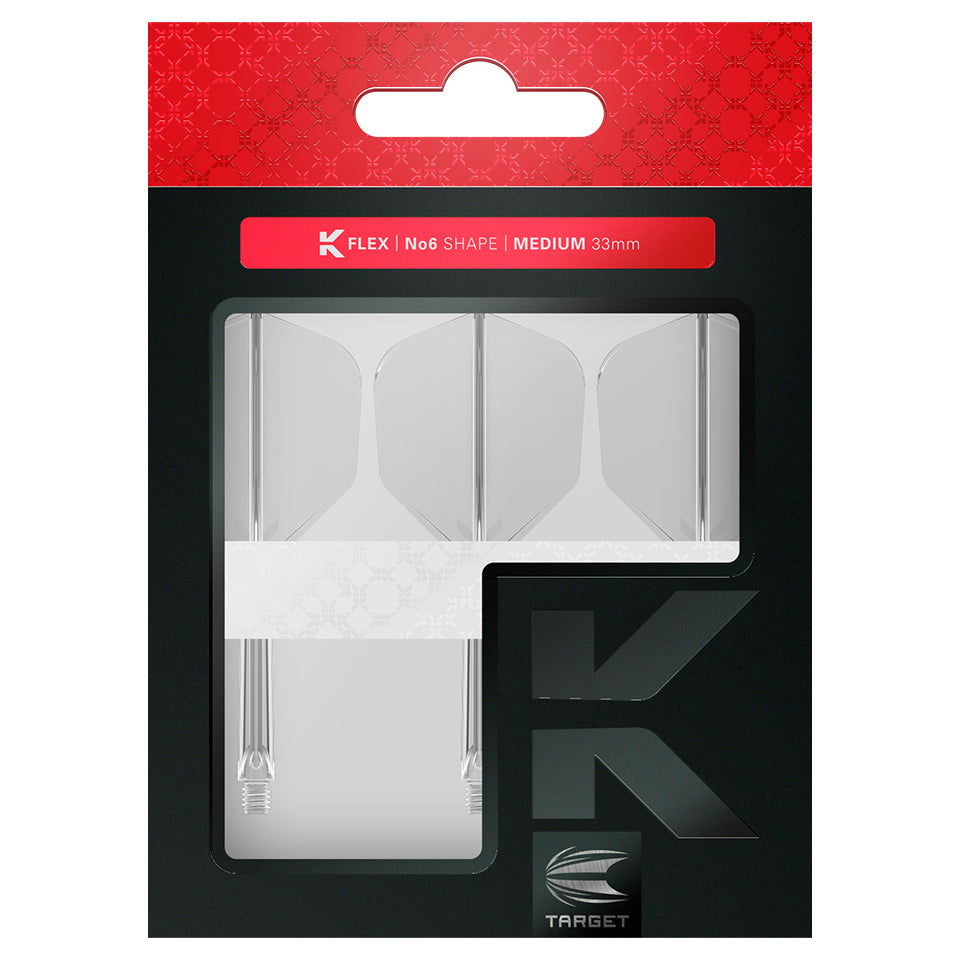 Target K-Flex Flight System - No6 Medium Clear