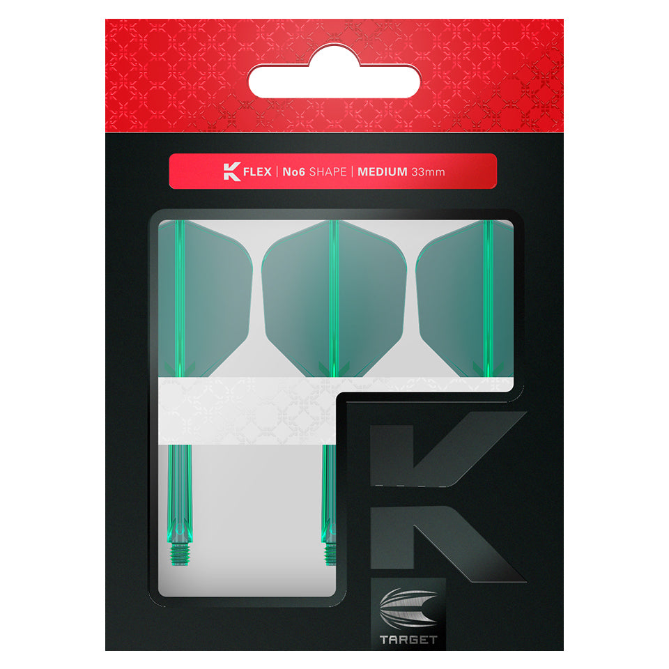 Target K-Flex Flight System - No6 Medium Green