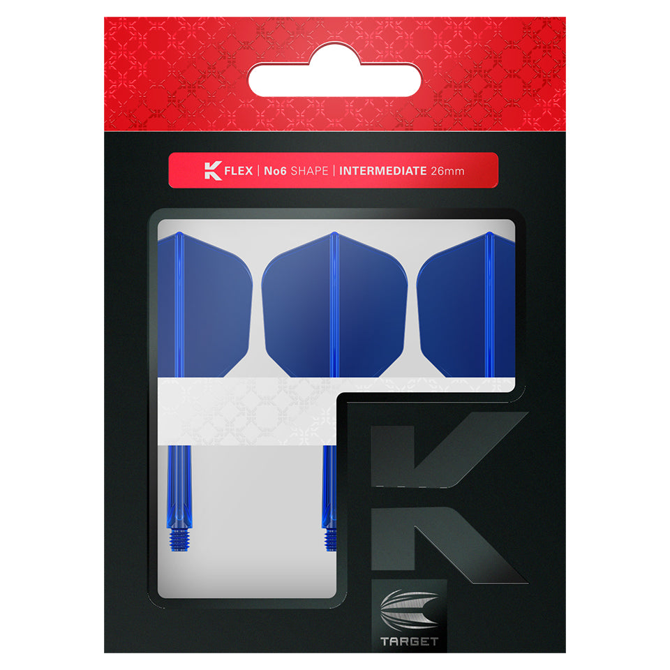 Target K-Flex Flight System - No6 Intermediate Blue