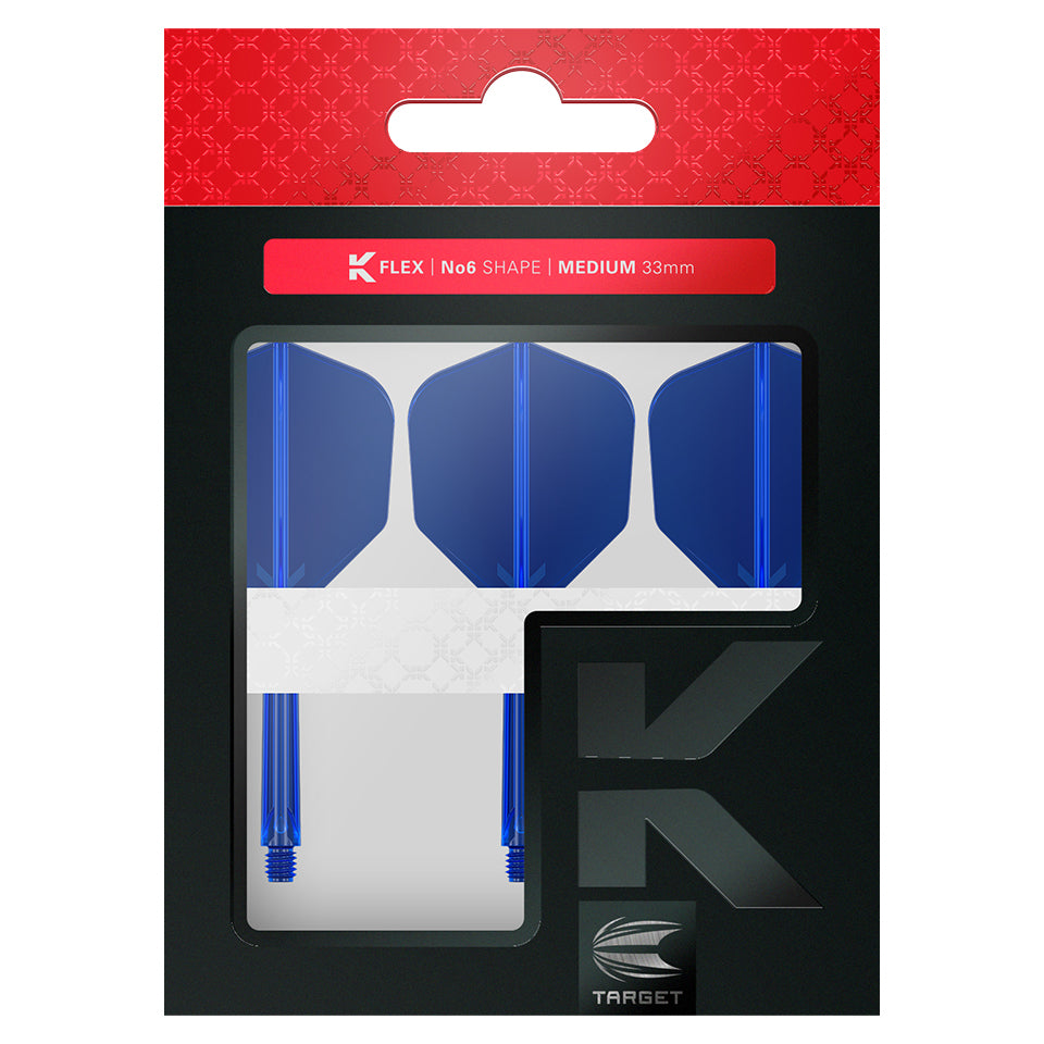 Target K-Flex Flight System - No6 Medium Blue