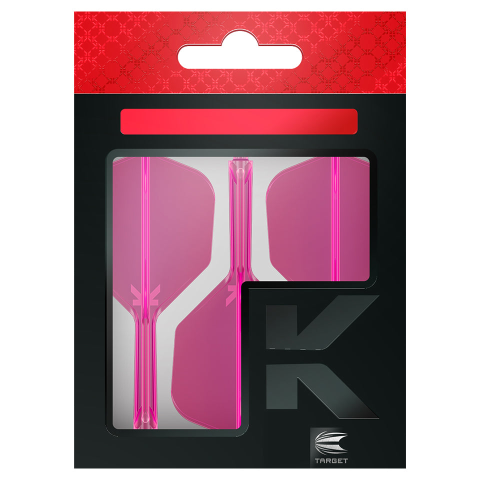 Target K-Flex Flight System - No6 Intermediate Neon Pink