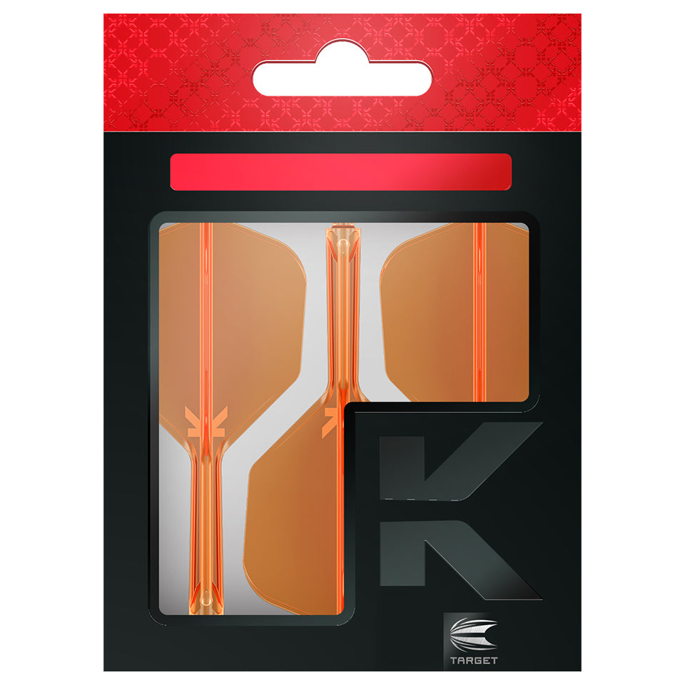 Target K-Flex Flight System - No6 Intermediate Neon Orange