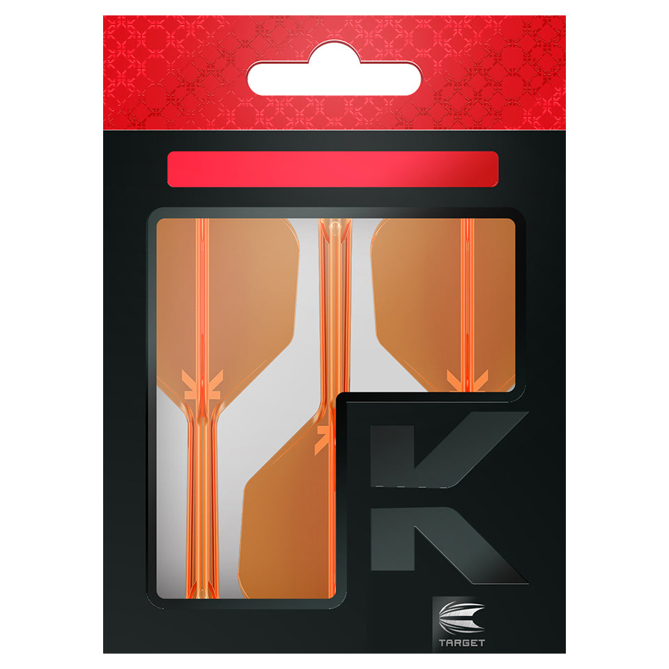 Target K-Flex Flight System - No6 Medium Neon Orange