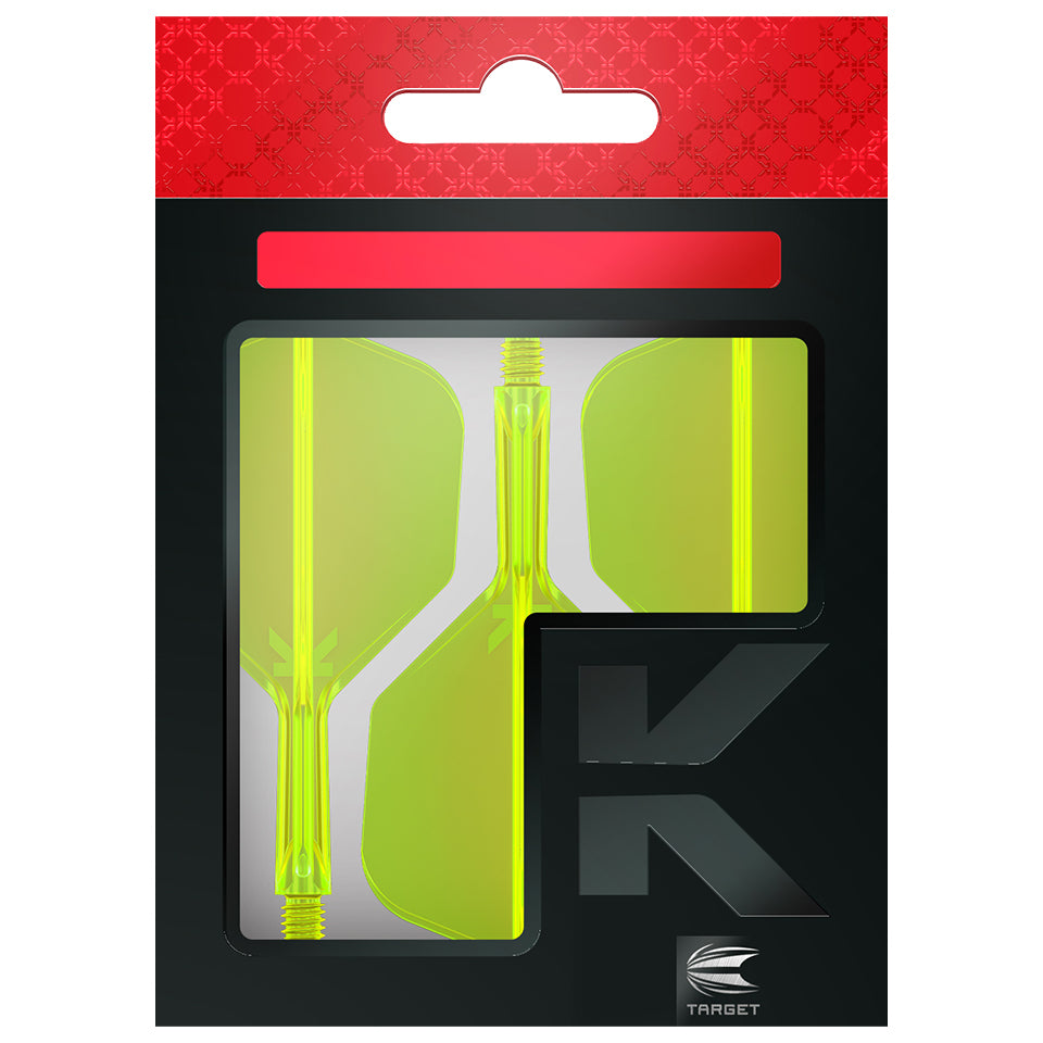 Target K-Flex Flight System - No6 Short Neon Yellow