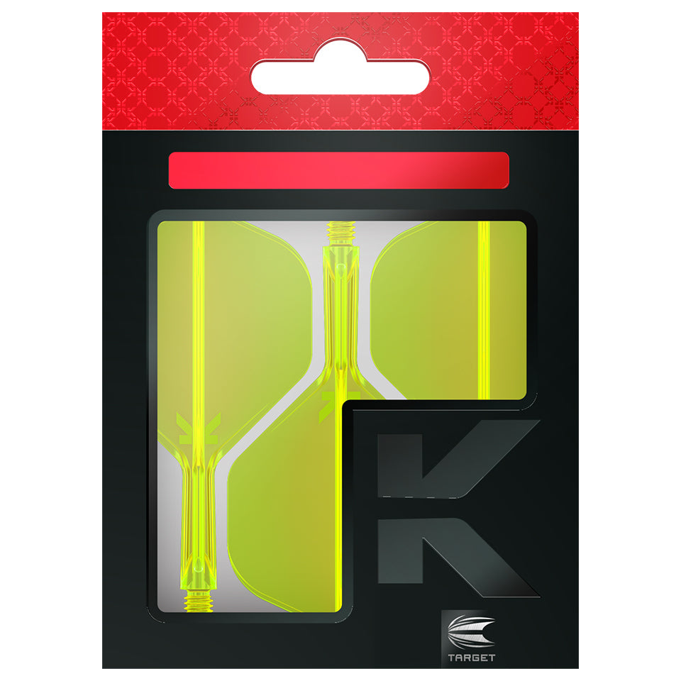 Target K-Flex Flight System - No2 Short Neon Yellow