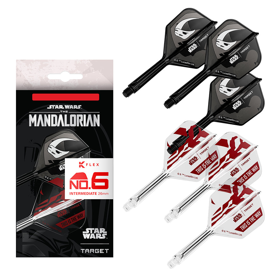 Target Star Wars Mandalorian K-Flex Flight System - No6 Intermediate (2 Sets)