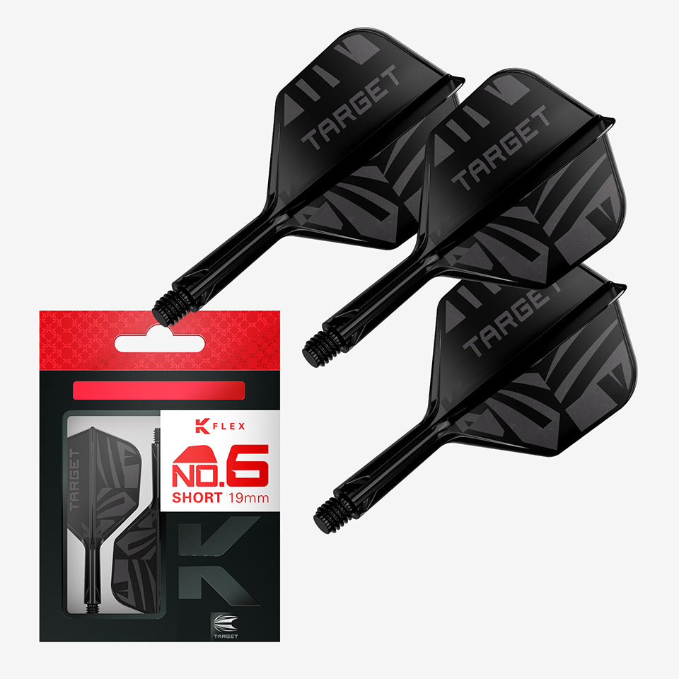 Target Logo K-Flex Flight System - No6 Short Black