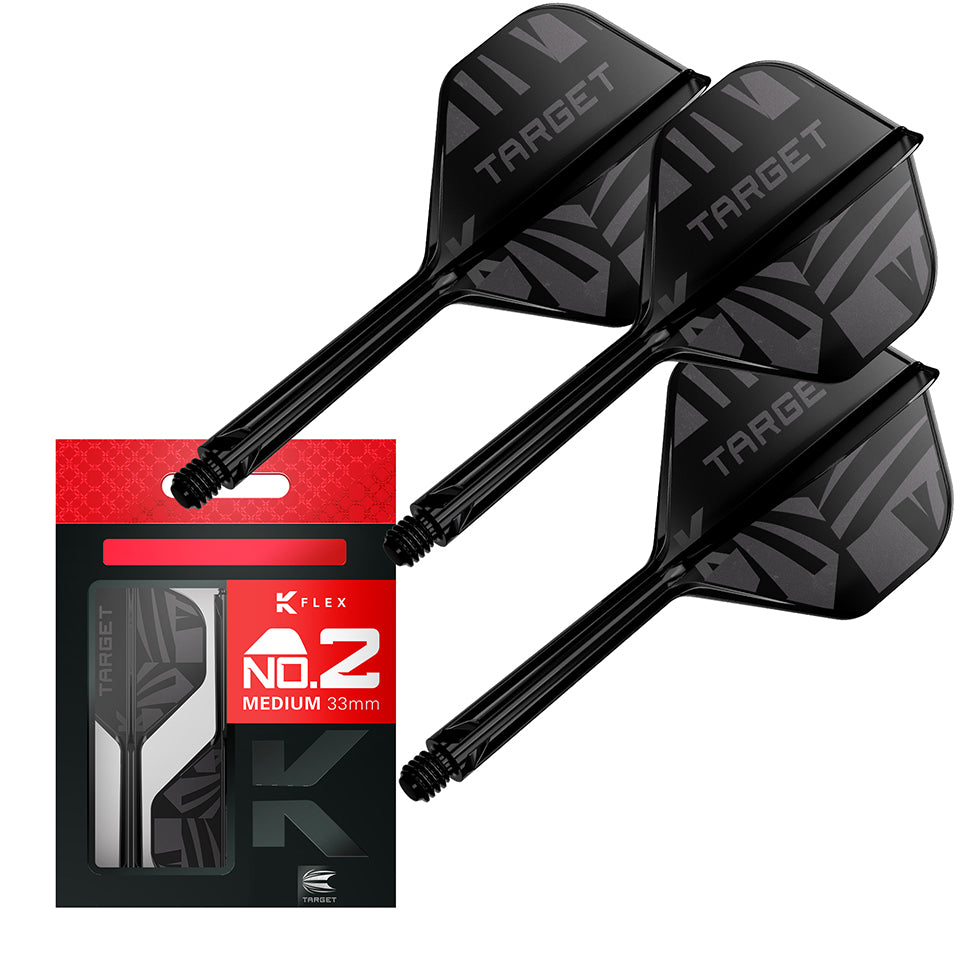 Target Logo K-Flex Flight System - No2 Medium Black