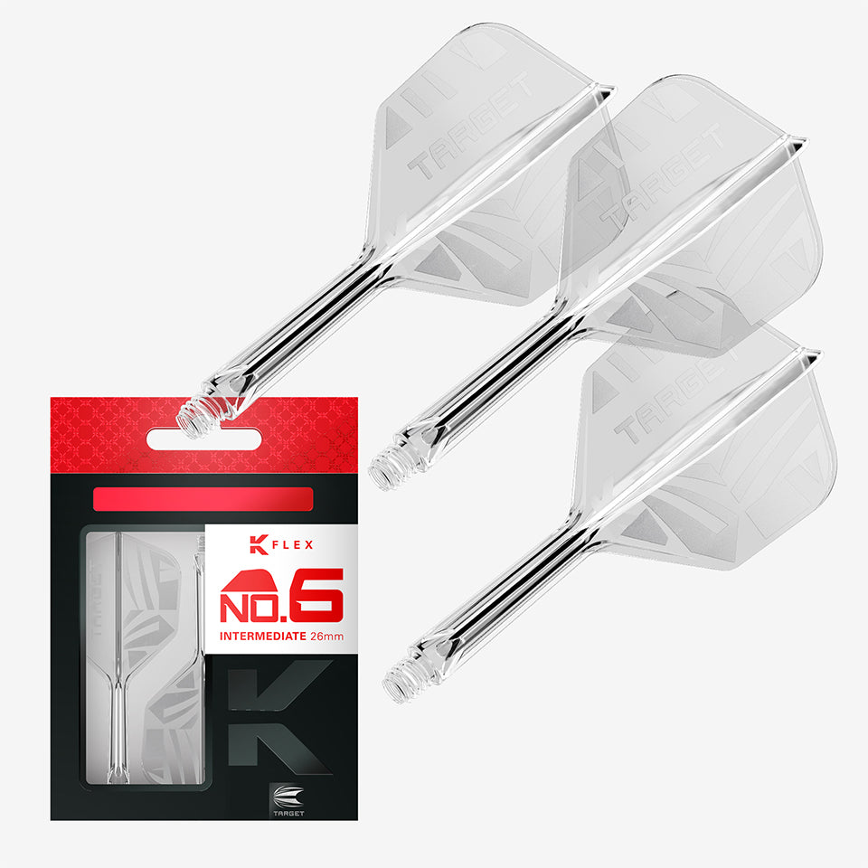 Target Logo K-Flex Flight System - No6 Intermediate Clear