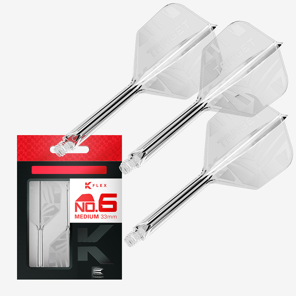 Target Logo K-Flex Flight System - No6 Medium Clear