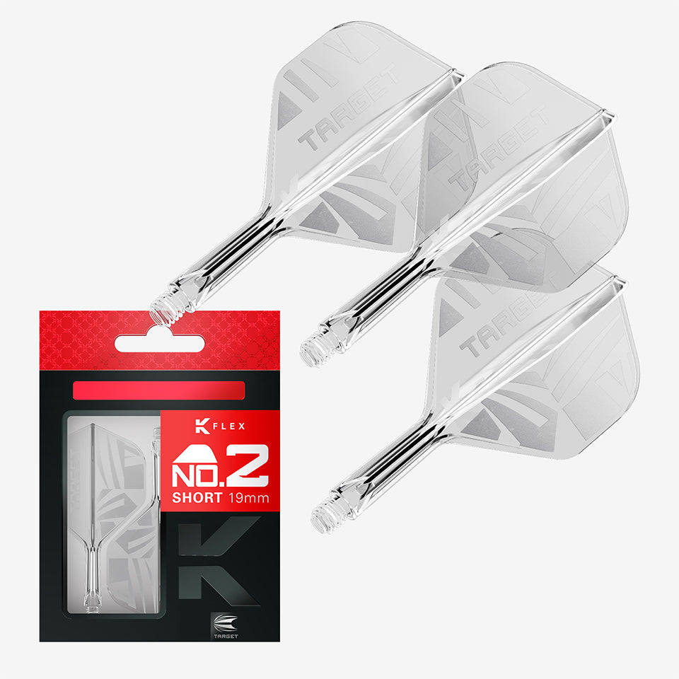 Target Logo K-Flex Flight System - No2 Short Clear