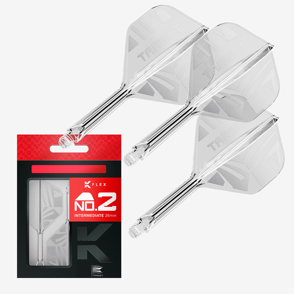 Target Logo K-Flex Flight System - No2 Intermediate Clear