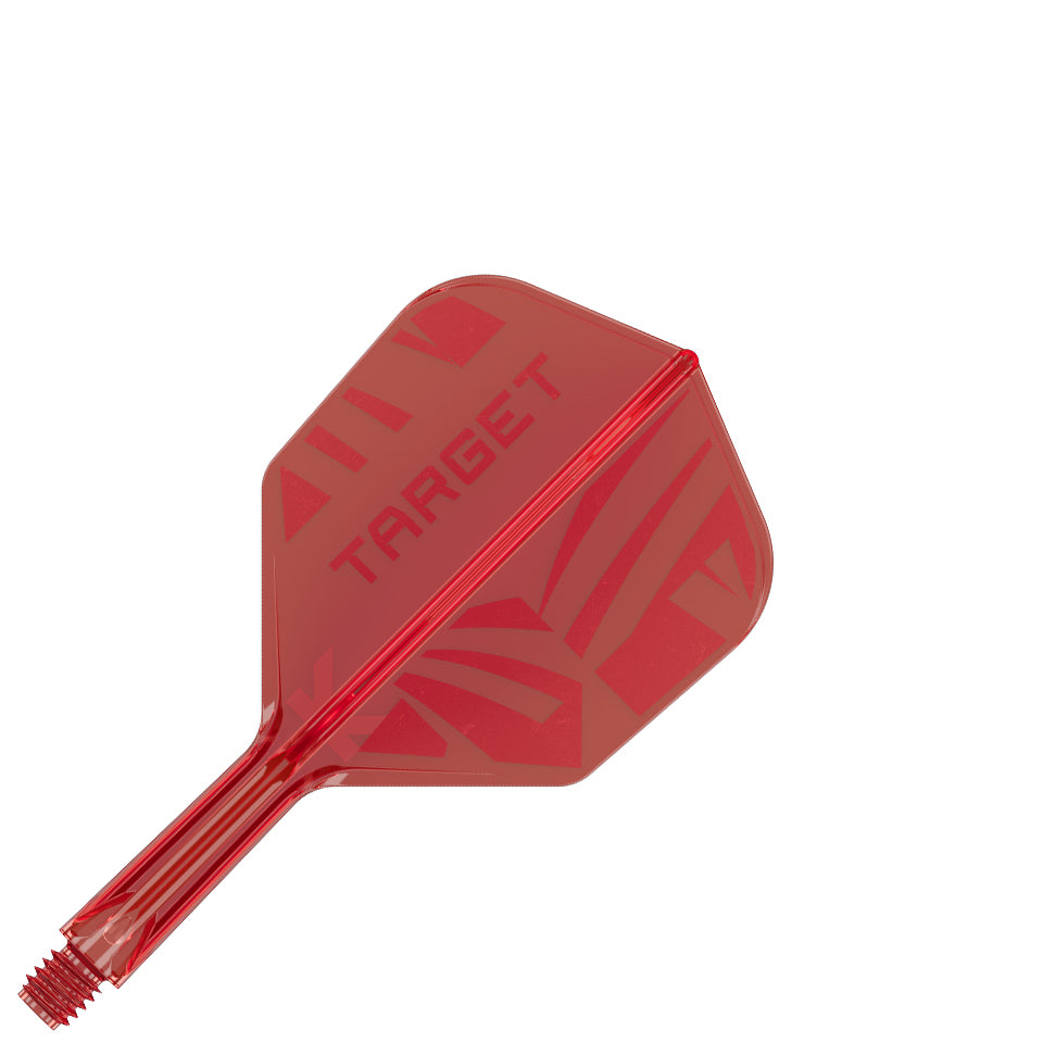 Target Logo K-Flex Flight System - No6 Short Red