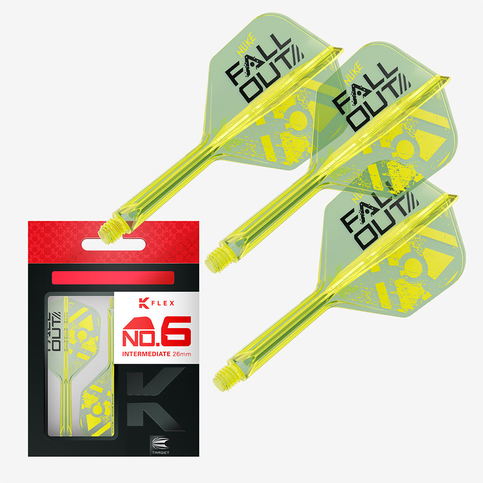 Target Luke Littler Fallout K-Flex Flight System - No6 Intermediate