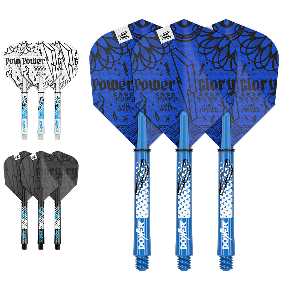 Target Phil Taylor Power Ink Flight & Shaft Kit - Medium