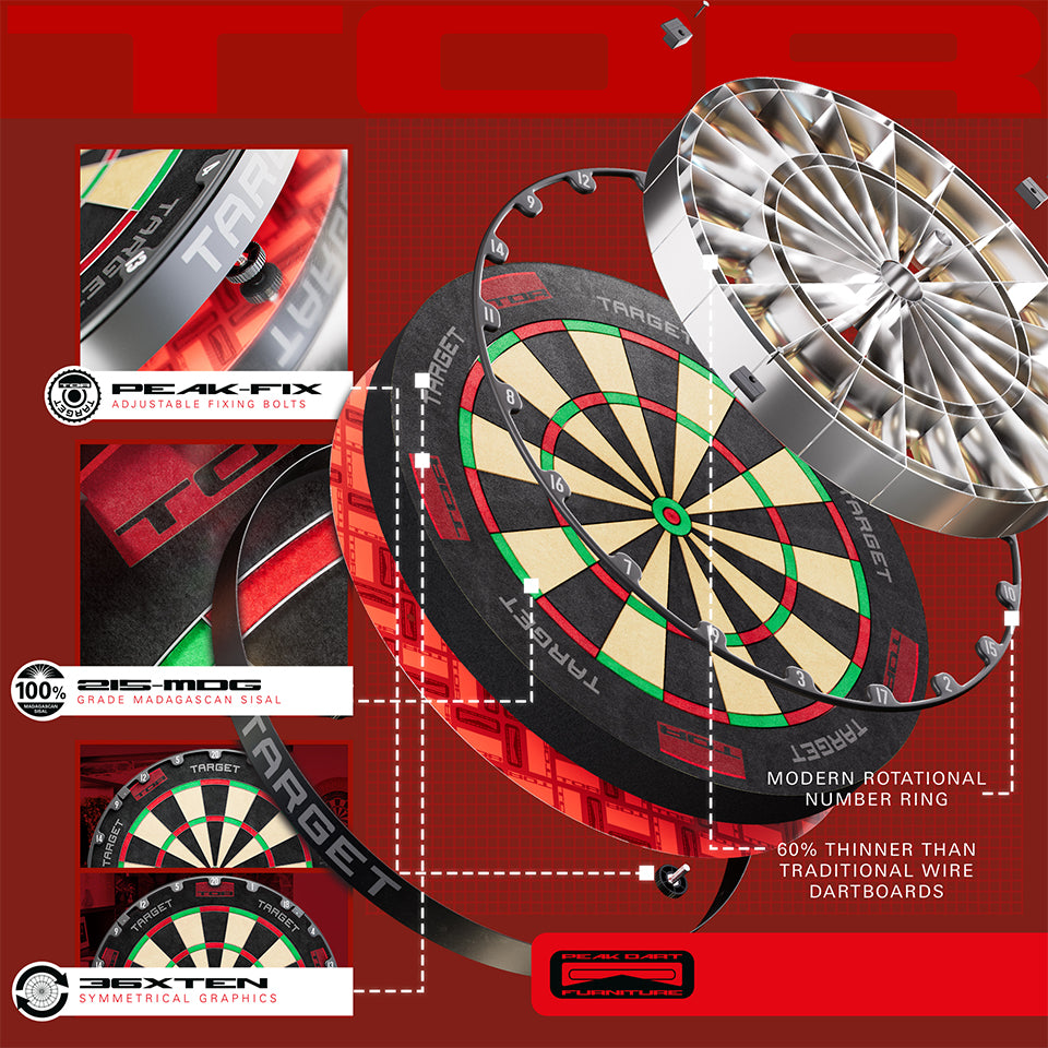 Target Tor Steel Tip Dartboard