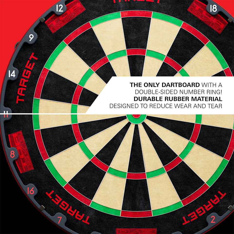Target Tor Evo Steel Tip Dartboard