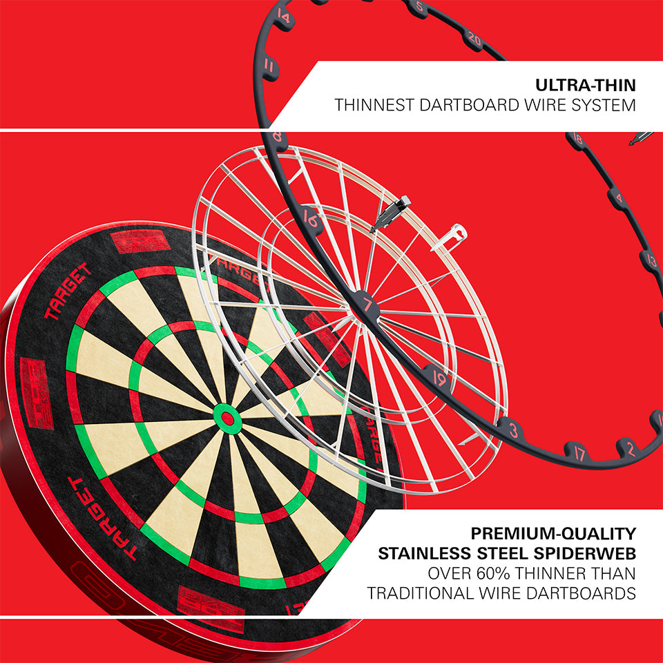 Target Tor Evo Steel Tip Dartboard