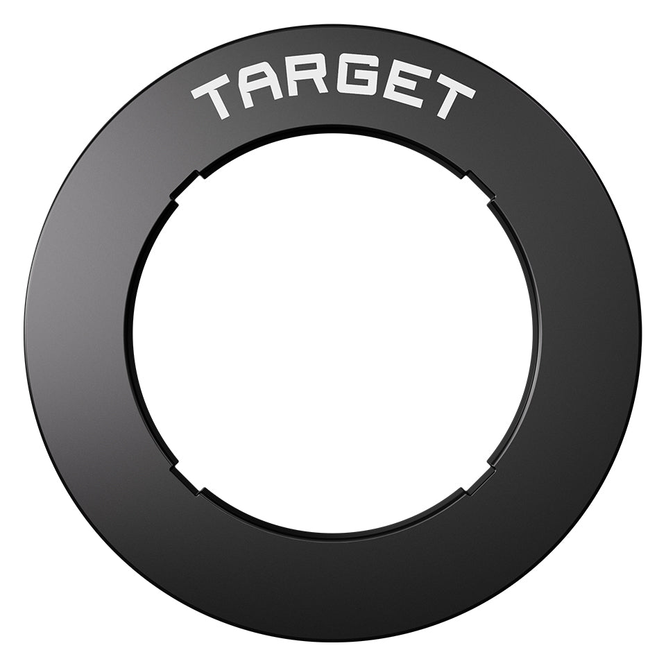 Target Notched Dartboard Surround - Black