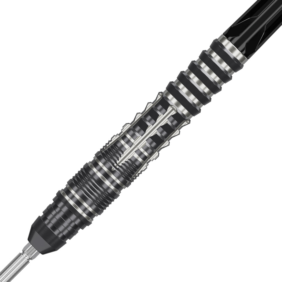 Target Black Marque Blaze Swiss Point Steel Tip Darts - 23gm