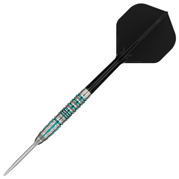 Target Black Marque Pierce Swiss Point Steel Tip Darts - 22gm