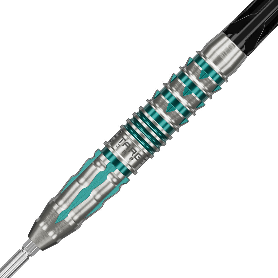 Target Black Marque Pierce Swiss Point Steel Tip Darts - 22gm
