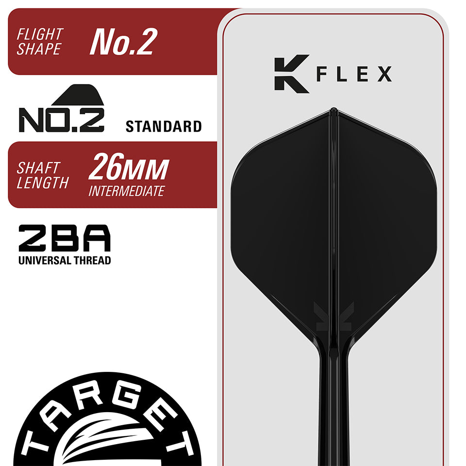 Target Black Marque Creed Swiss Point Steel Tip Darts - 23gm