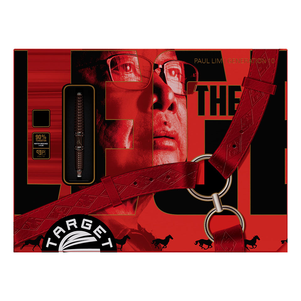Target Paul Lim The Legend Gen 10 Swiss Point Steel Tip Darts - 23gm