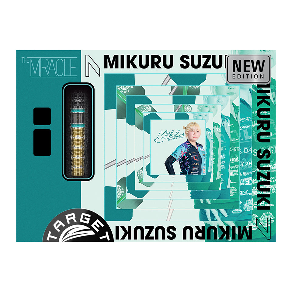 Target Mikuru Suzuki The Miracle G7.5 Soft Tip Darts - 19gm