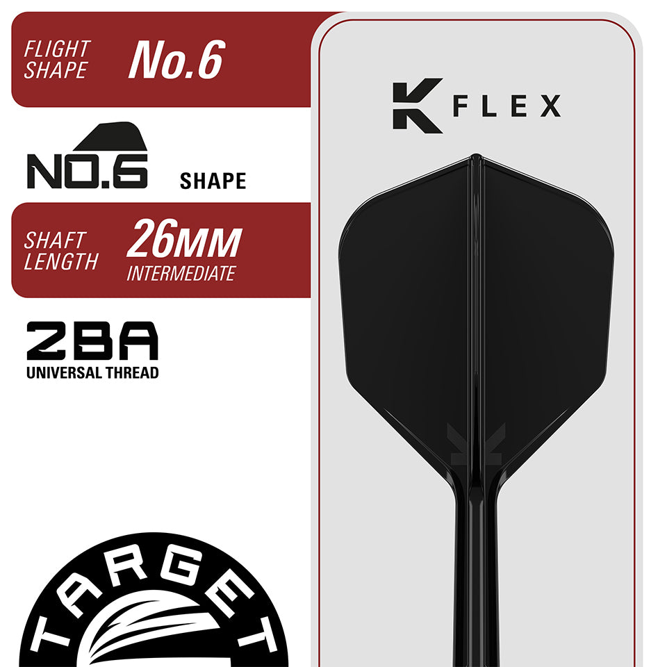 Target Black Marque Creed Soft Tip Darts - 21.5gm